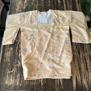 YELLOW ⭐️ KIMONO Jackets Shawl Robe Dress -  One Size